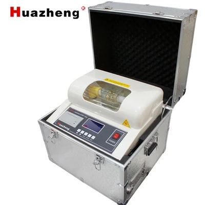نوع جديد hzjq -1 b Transformer Oil BDV Test Kit Demo Video