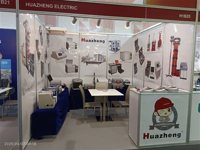 كشفت Huazheng Electric عن منتجاتها الجديدة في Booth H1.B25 في معرض 2025 MEE