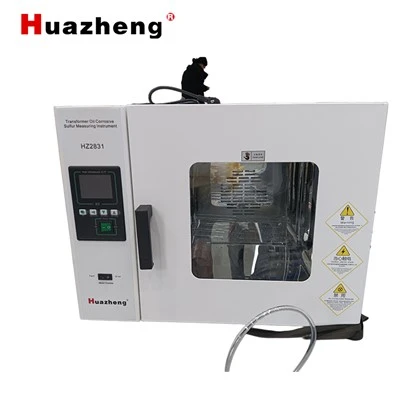 HZ2831 أداة قياس الكبريت المسببة للتآكل بزيت المحولات